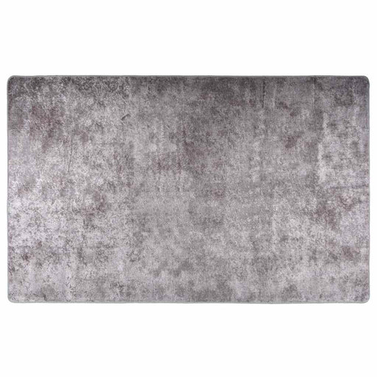 337961 vidaXL Rug Washable 160x230 cm Grey