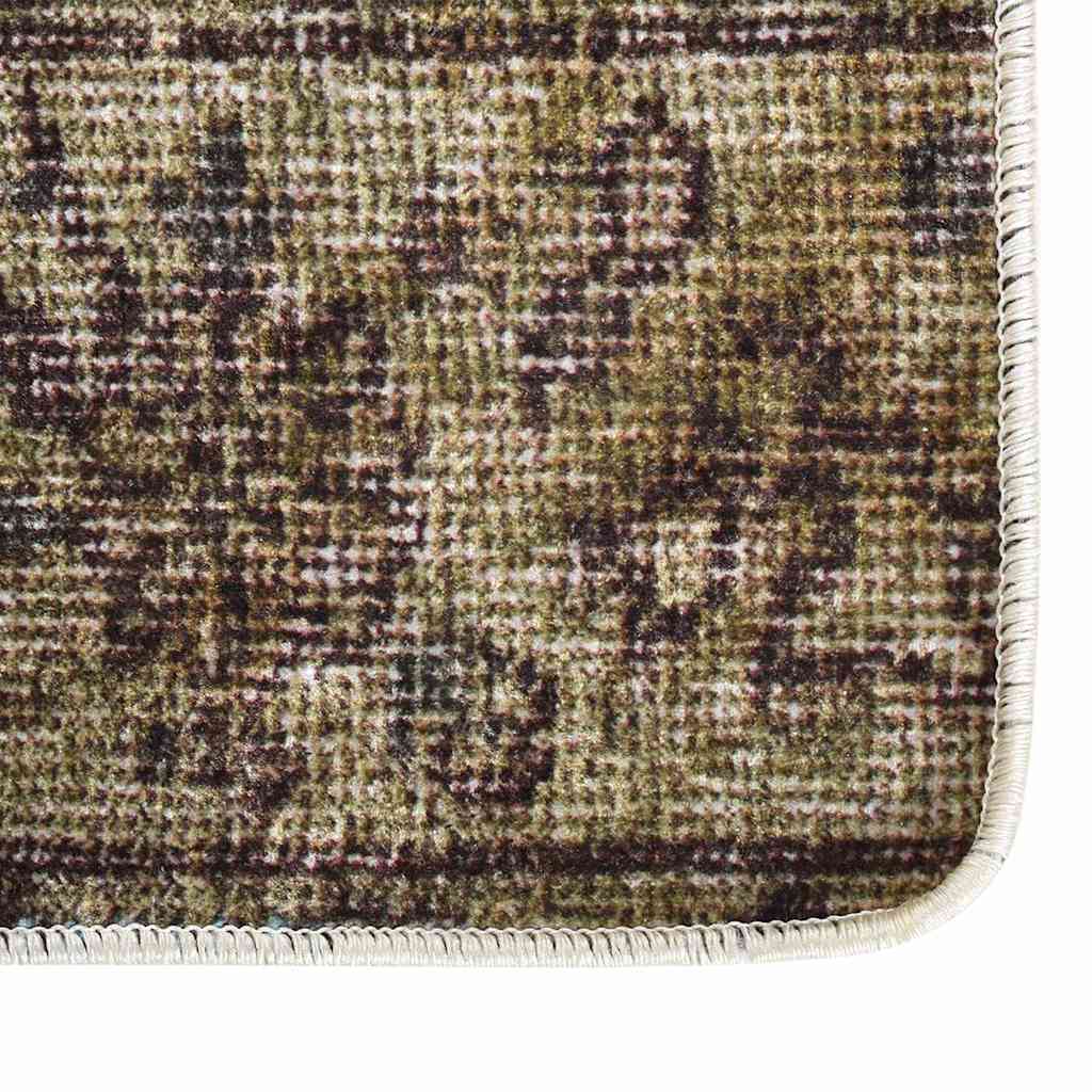 337965 vidaXL Rug Washable Patchwork 80x300 cm Multicolour