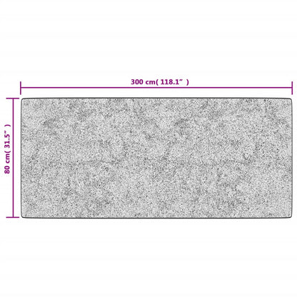 vidaXL Rug Washable Patchwork 80x300 cm Multicolour