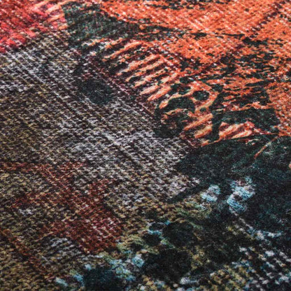 337966 vidaXL Rug Washable Patchwork 120x180 cm Multicolour