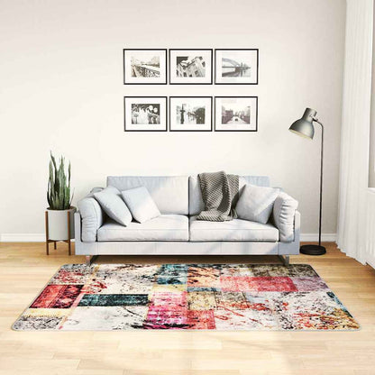 337966 vidaXL Rug Washable Patchwork 120x180 cm Multicolour