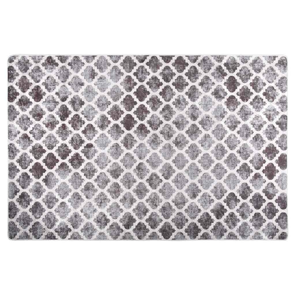 337976 vidaXL Rug Washable 80x150 cm Multicolour Anti Slip