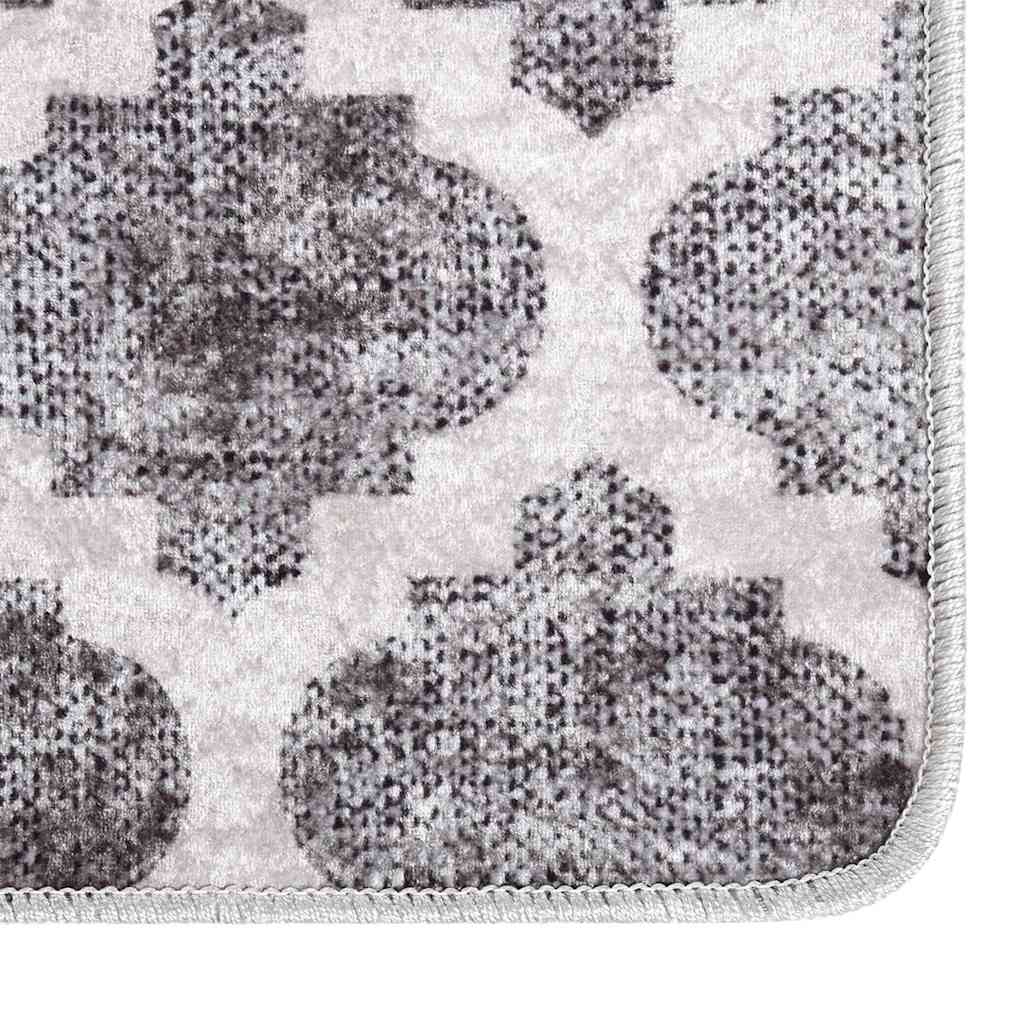 337976 vidaXL Rug Washable 80x150 cm Multicolour Anti Slip