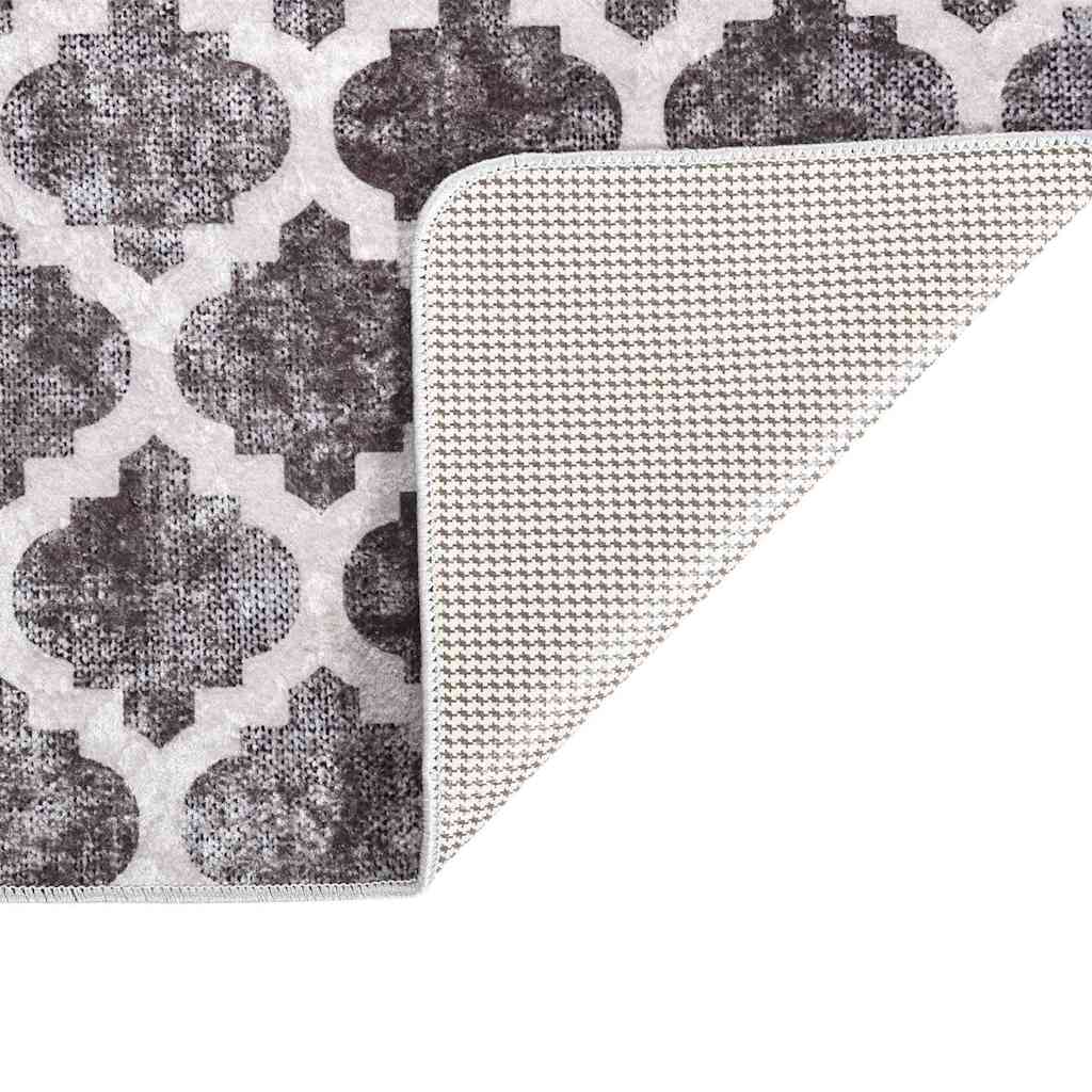 337976 vidaXL Rug Washable 80x150 cm Multicolour Anti Slip