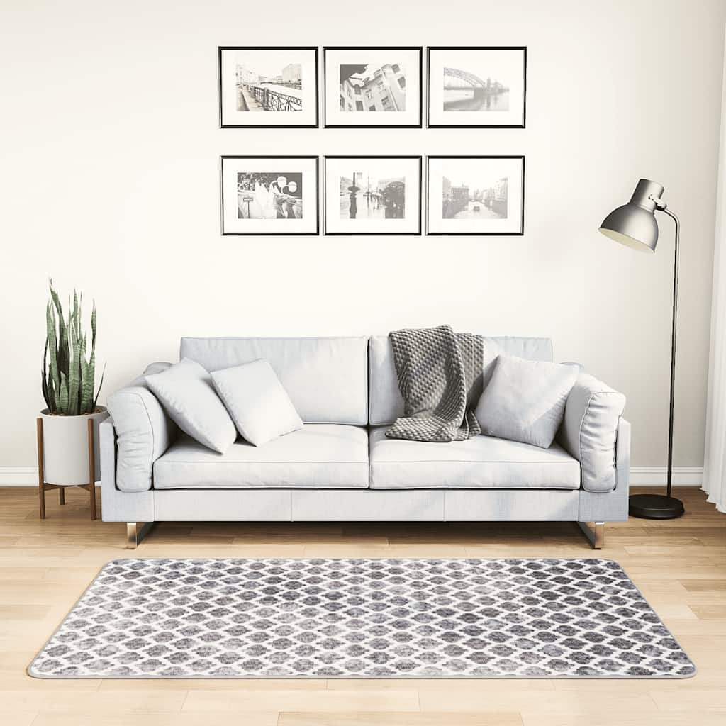vidaXL Rug Washable 80x150 cm Multicolour Anti Slip