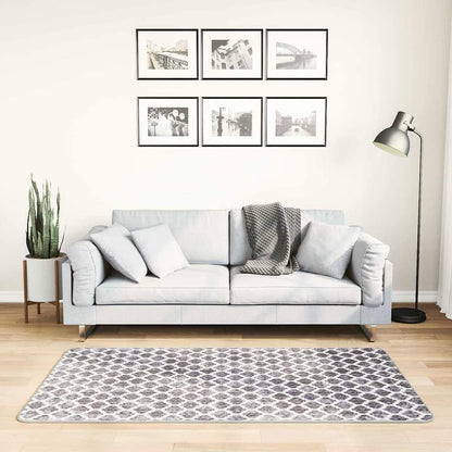 337976 vidaXL Rug Washable 80x150 cm Multicolour Anti Slip