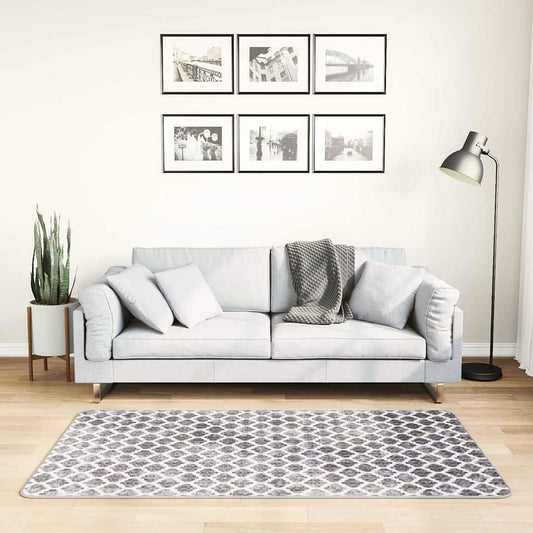 337976 vidaXL Rug Washable 80x150 cm Multicolour Anti Slip