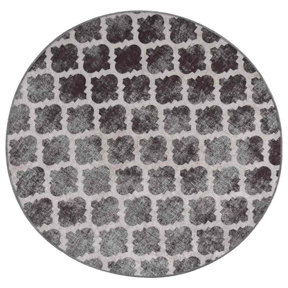 337981 vidaXL Rug Washable φ120 cm Multicolour