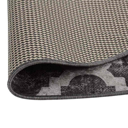 337981 vidaXL Rug Washable φ120 cm Multicolour