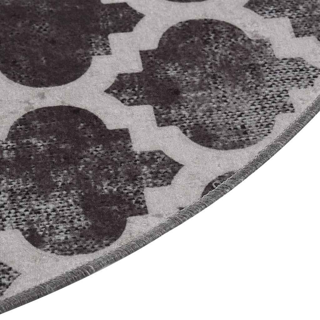 337981 vidaXL Rug Washable φ120 cm Multicolour