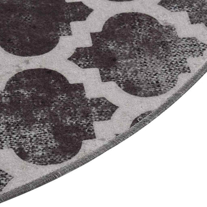 337981 vidaXL Rug Washable φ120 cm Multicolour