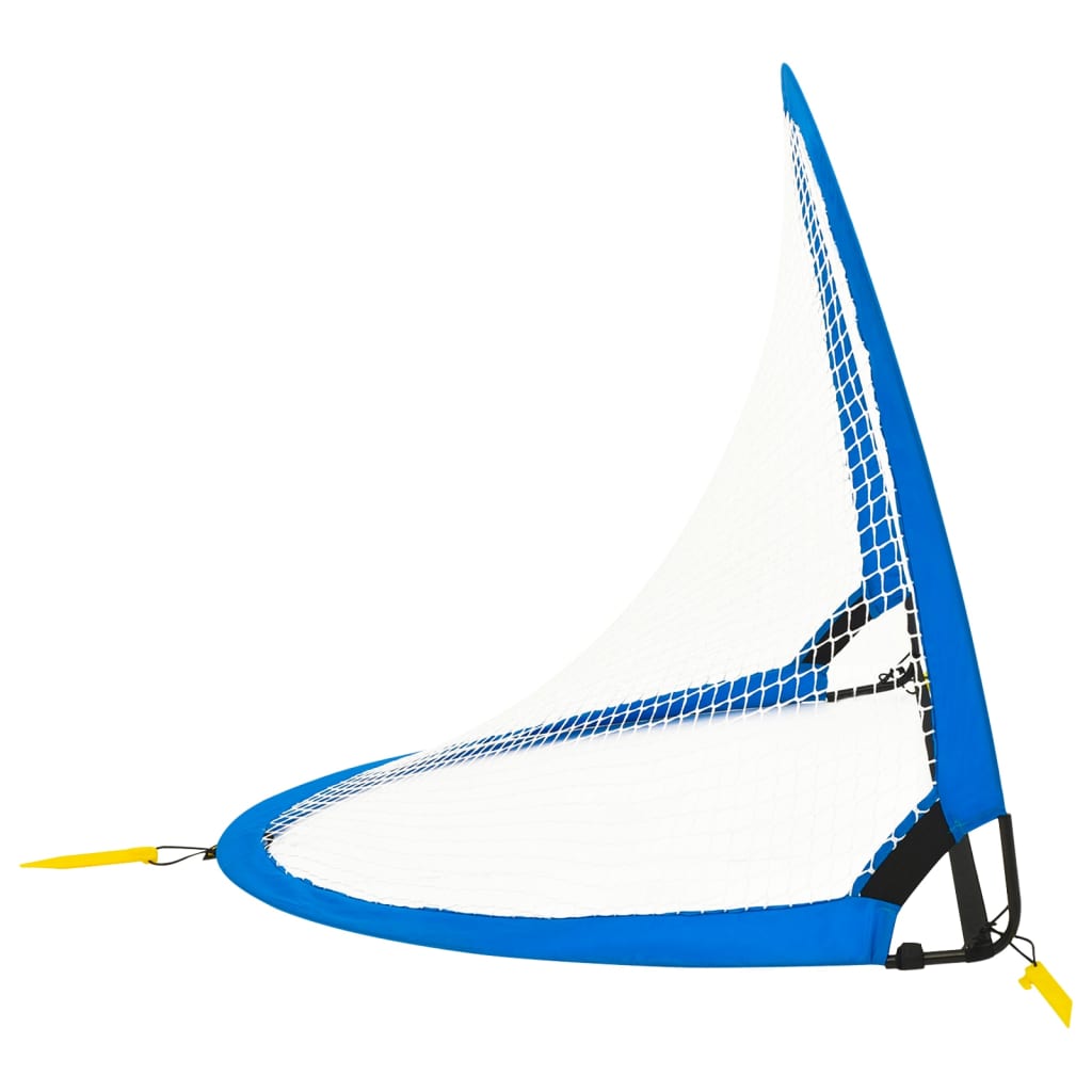 93365 vidaXL Children Football Goals 2 pcs with Storage Bag 119x82x84,5 cm