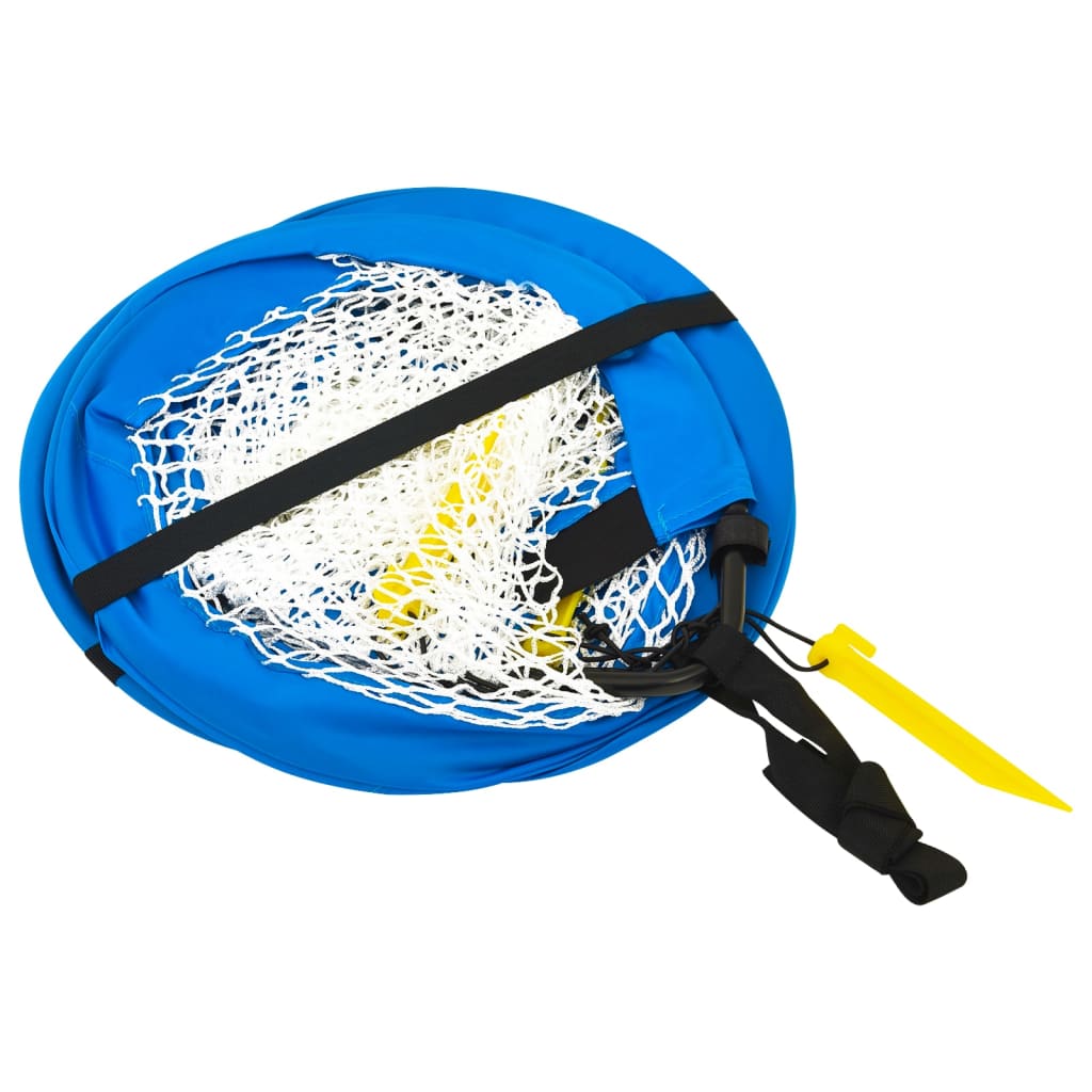 93365 vidaXL Children Football Goals 2 pcs with Storage Bag 119x82x84,5 cm