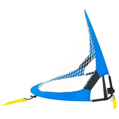 93366 vidaXL Children Football Goals 2 pcs with Storage Bag 75,5x46x48 cm
