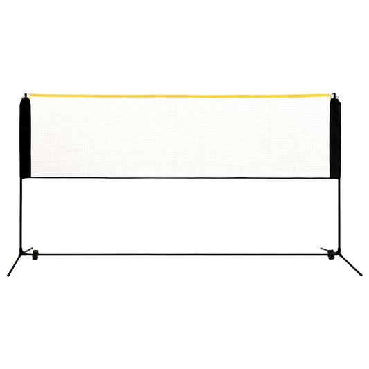 93369 vidaXL Adjustable Badminton Net 300x103x94-158 cm Metal
