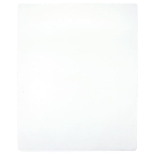 vidaXL Jersey Fitted Sheets 2 pcs White 180x200 cm Cotton