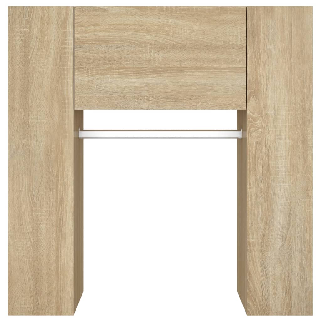 vidaXL Hallway Cabinets 2 pcs Sonoma Oak Engineered Wood