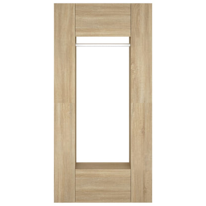 vidaXL Hallway Cabinets 2 pcs Sonoma Oak Engineered Wood
