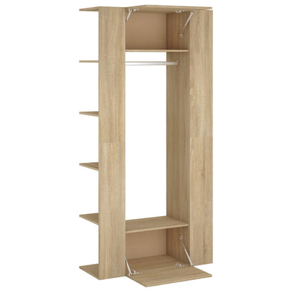 vidaXL Hallway Cabinets 2 pcs Sonoma Oak Engineered Wood