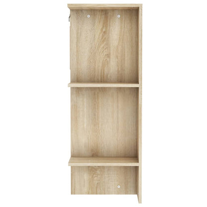 vidaXL Hallway Cabinets 2 pcs Sonoma Oak Engineered Wood