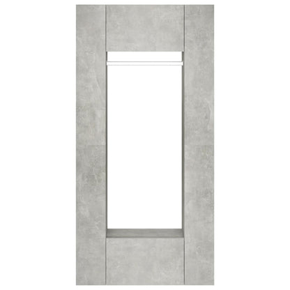 vidaXL Hallway Cabinets 2 pcs Concrete Grey Engineered Wood
