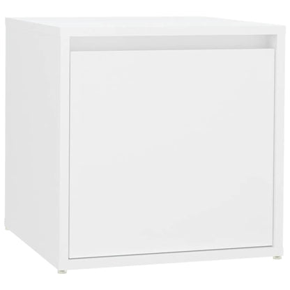 vidaXL Hallway Furniture Set White Engineered Wood