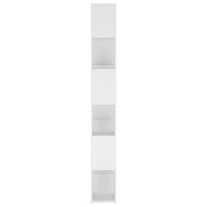 vidaXL Book Cabinet Room Divider White 100x24x188 cm