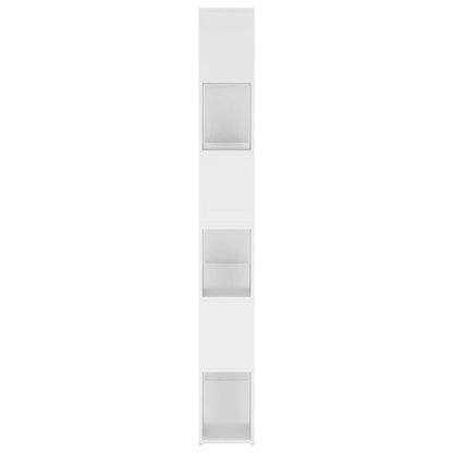vidaXL Book Cabinet Room Divider White 100x24x188 cm
