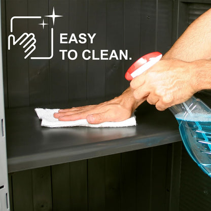 vidaXL Plastic Cabinet 68x39x92 cm