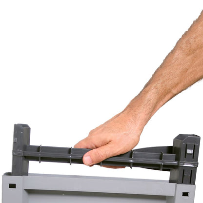 vidaXL Plastic Cabinet 68x39x92 cm