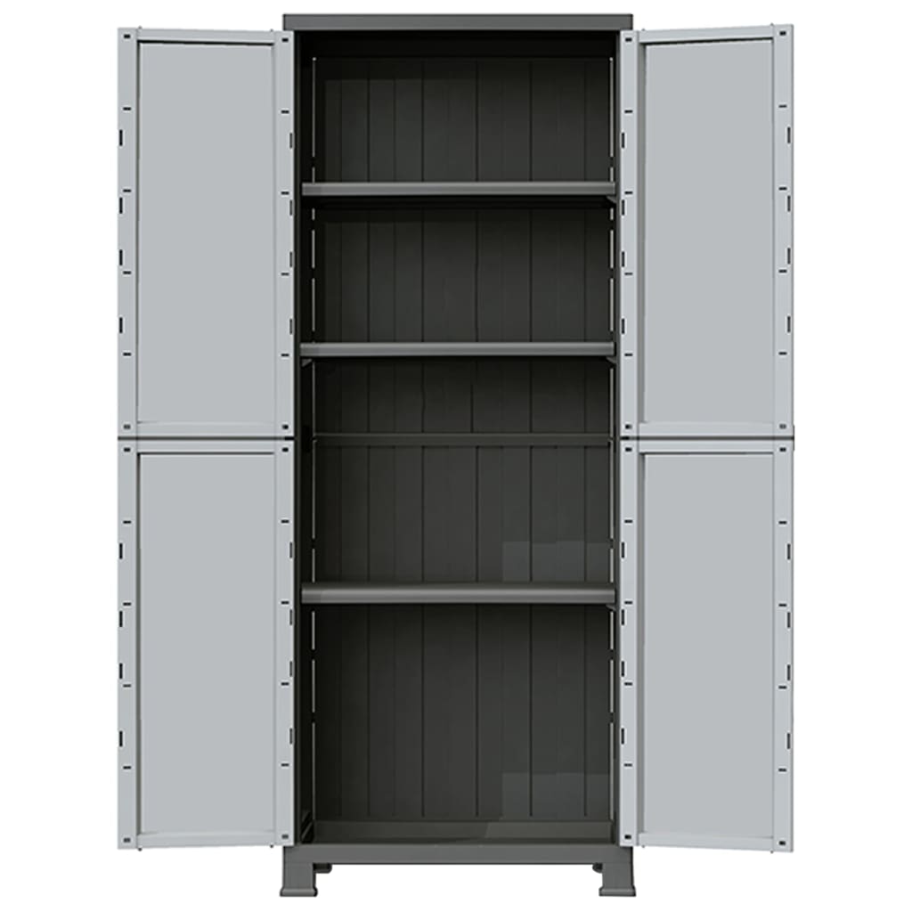 vidaXL Plastic Cabinet 68x39x171.5 cm