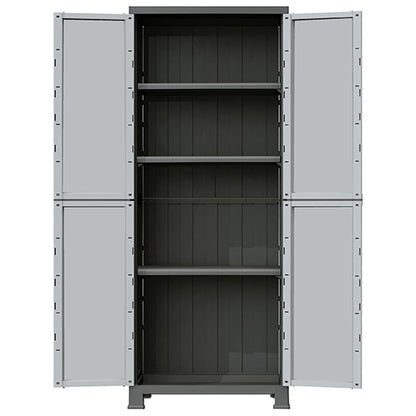 vidaXL Plastic Cabinet 68x39x171.5 cm