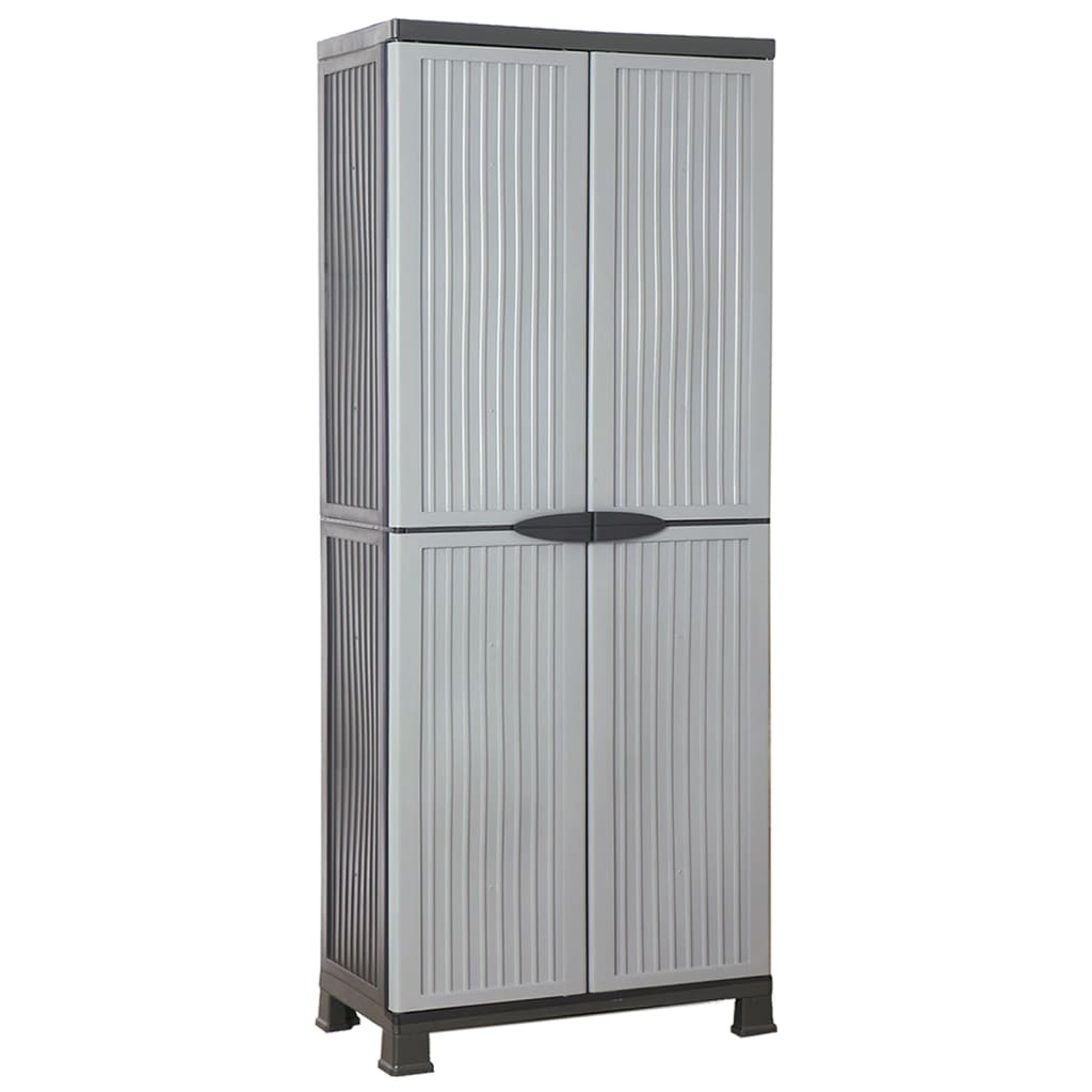 vidaXL Plastic Cabinet 68x39x171.5 cm