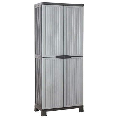 vidaXL Plastic Cabinet 68x39x171.5 cm