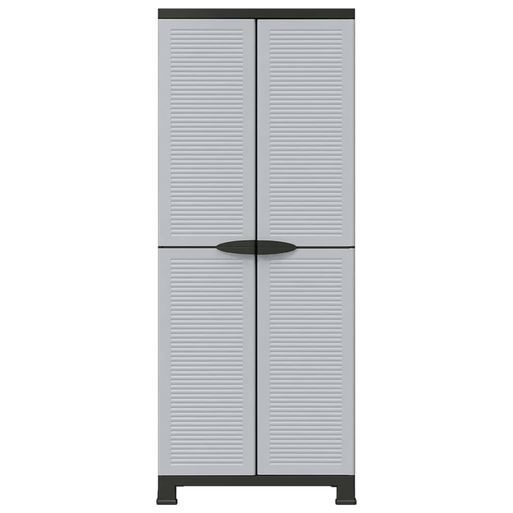 vidaXL Plastic Cabinet 68x39x171.5 cm