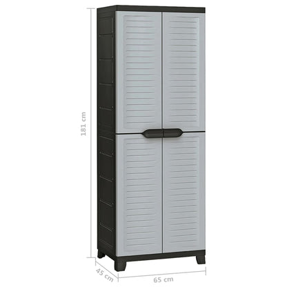 vidaXL Plastic Cabinet 65x45x181 cm