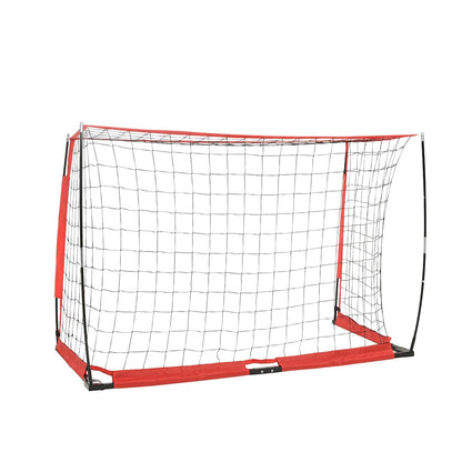 93374 vidaXL Soccer Goal 184x91x124,5 cm Steel
