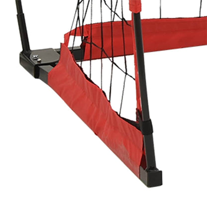 93374 vidaXL Soccer Goal 184x91x124,5 cm Steel