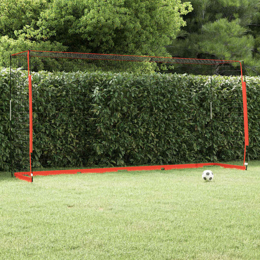 93375 vidaXL Soccer Goal 366,5x91x183 cm Steel