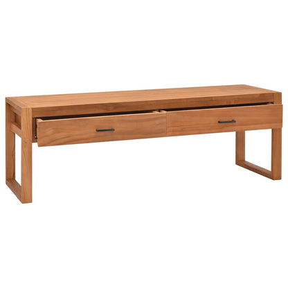vidaXL TV Cabinet 120x40x45 cm Solid Wood Teak