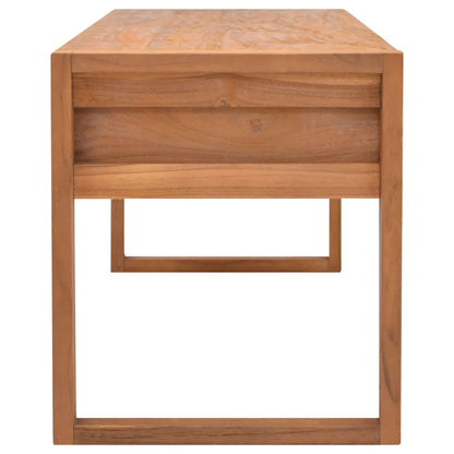 vidaXL TV Cabinet 120x40x45 cm Solid Wood Teak