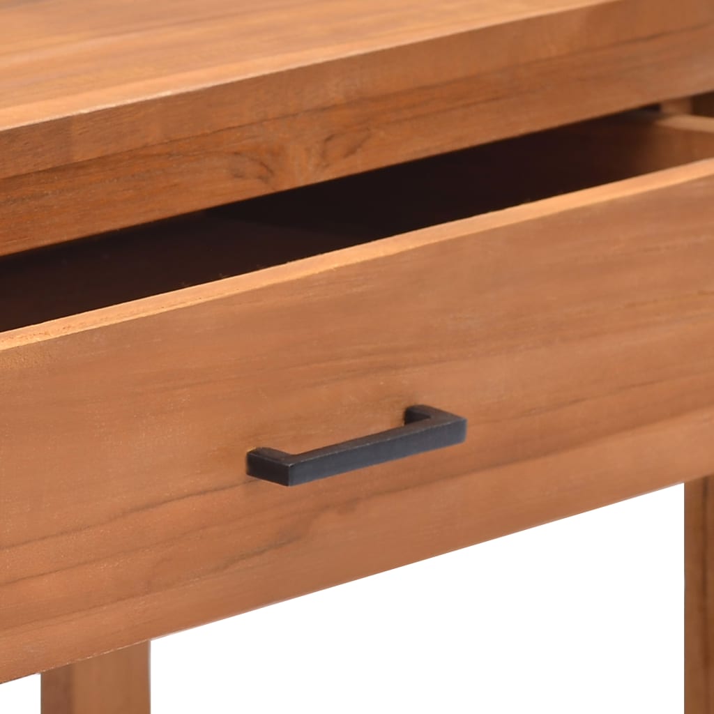vidaXL TV Cabinet 120x40x45 cm Solid Wood Teak