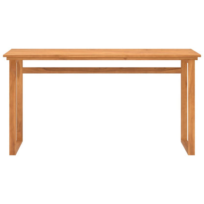 vidaXL Desk 120x45x75 cm Solid Wood Teak