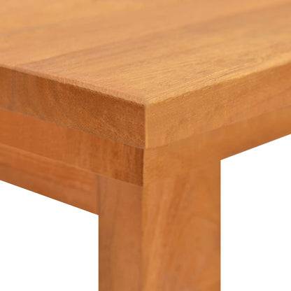 vidaXL Desk 120x45x75 cm Solid Wood Teak