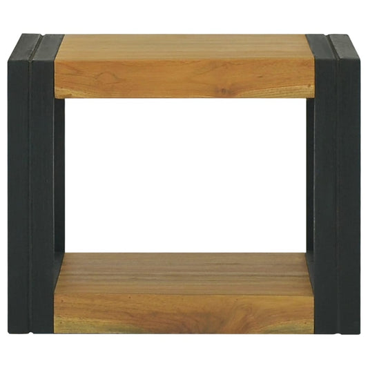 vidaXL Bathroom Cabinet 45x45x35 cm Solid Wood Teak