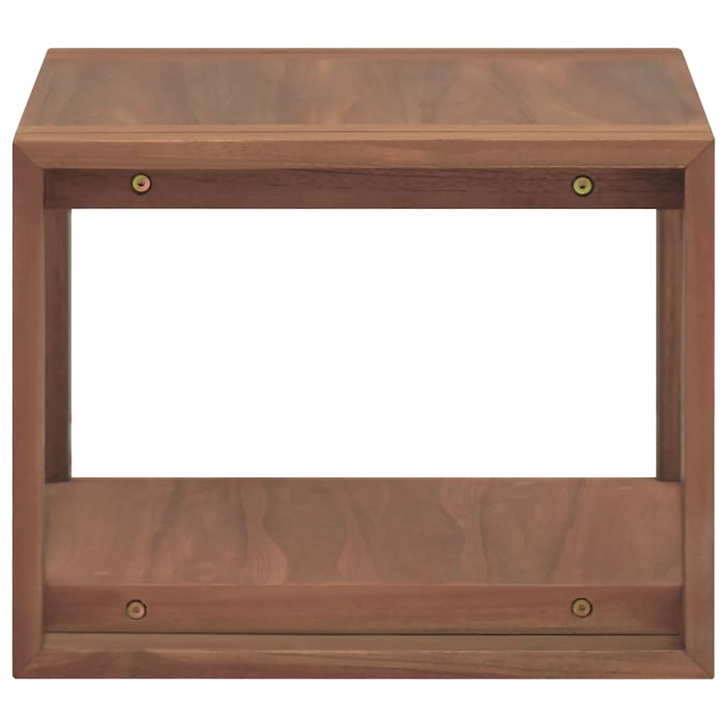 vidaXL Bathroom Cabinet 45x45x35 cm Solid Wood Teak