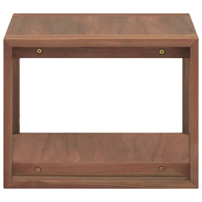 vidaXL Bathroom Cabinet 45x45x35 cm Solid Wood Teak