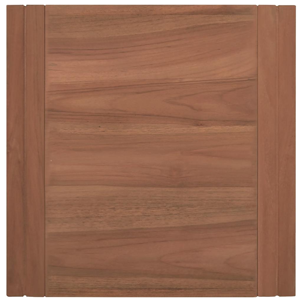 vidaXL Bathroom Cabinet 45x45x35 cm Solid Wood Teak