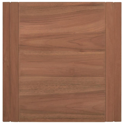 vidaXL Bathroom Cabinet 45x45x35 cm Solid Wood Teak