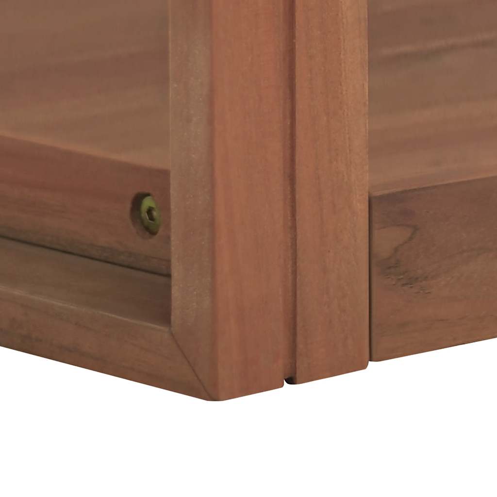 vidaXL Bathroom Cabinet 45x45x35 cm Solid Wood Teak